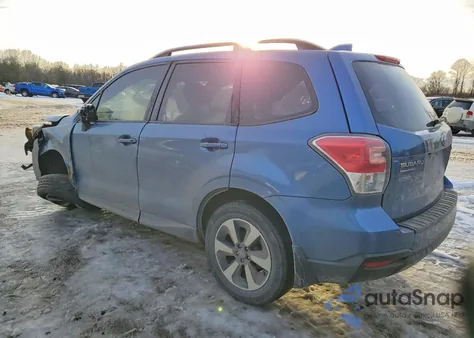 2017 Subaru Forester 2.5I z USA, uszkodzony, nr VIN JF2SJABC3HH520470